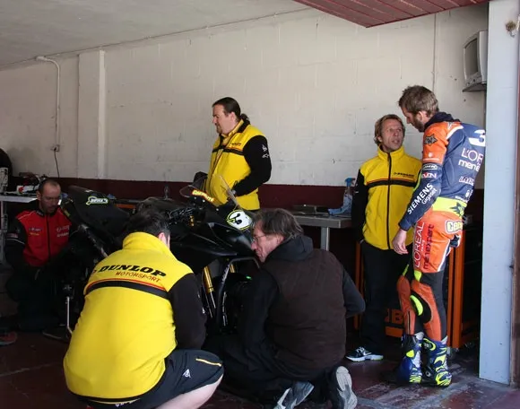 carmelo morales yamaha r1 2009 debut albacete