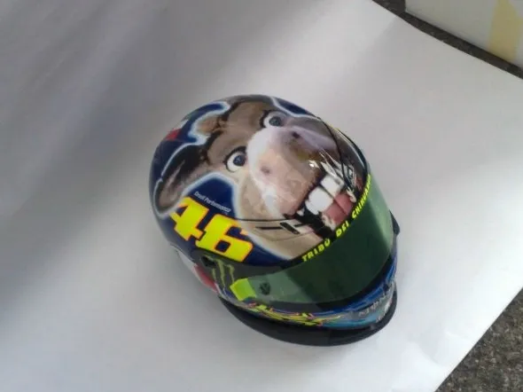 casco valentino rossi misano