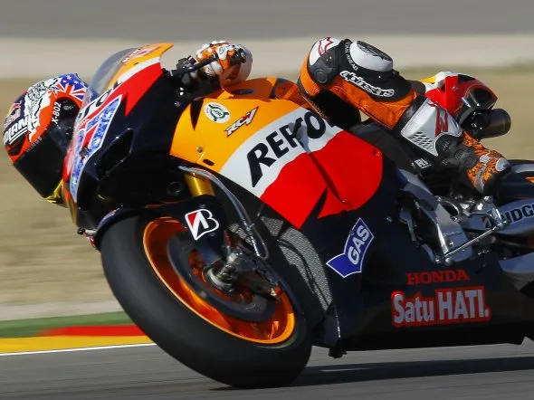 casey stoner aragon friday 2011