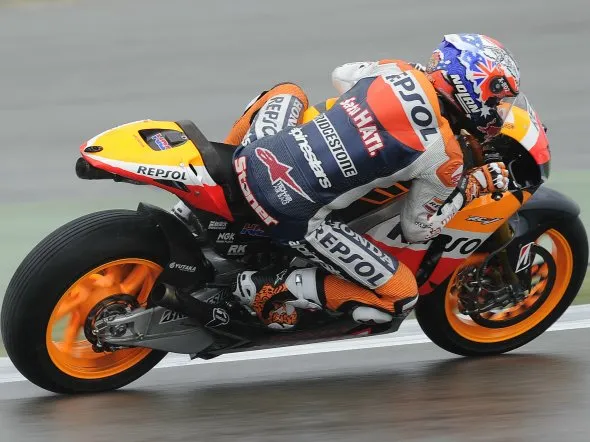 casey stoner assen day1 2011