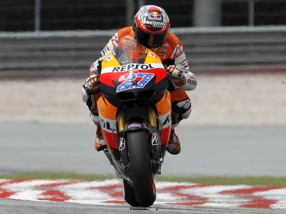 casey stoner day1 sepang 2011