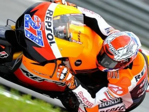 casey stoner day1 sepang test 1