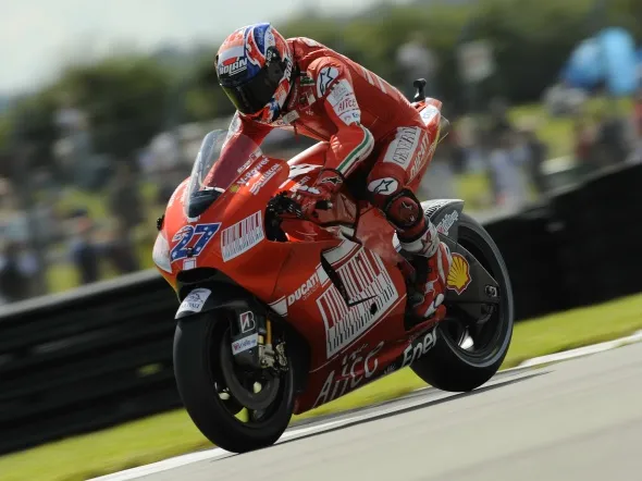 casey stoner donington park motogp 2009