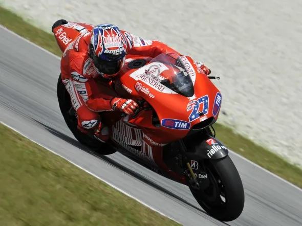 casey stoner ducatimotogp sepang1 test