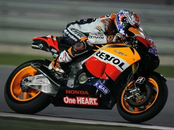 casey stoner end test losail 2011