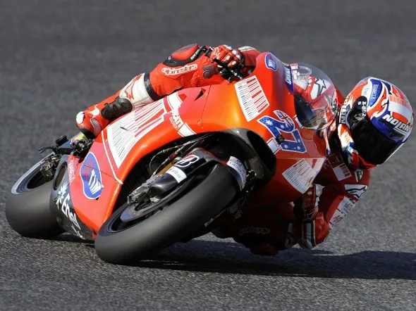 casey stoner estoril 2009 ducati