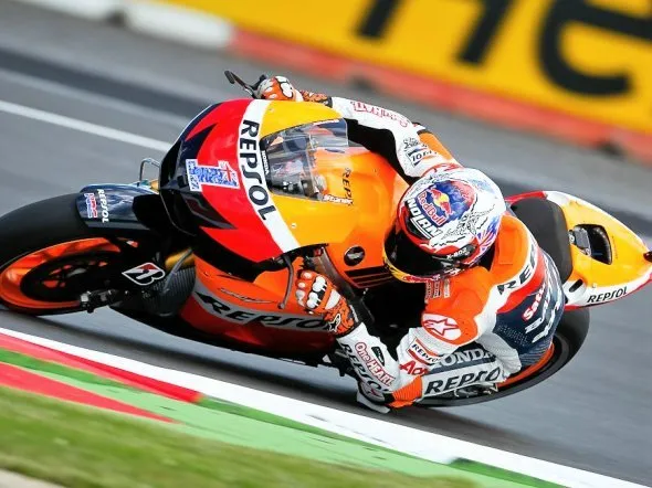 casey stoner fp3 silverstone 2012