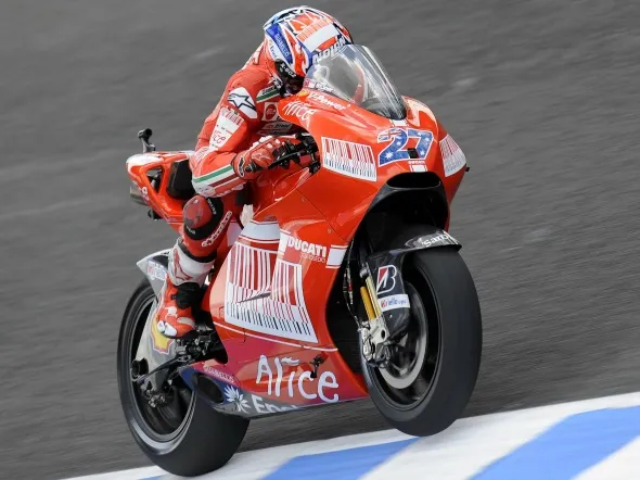 casey stoner friday jerez 2009