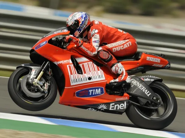 casey stoner friday jerez gp 2010