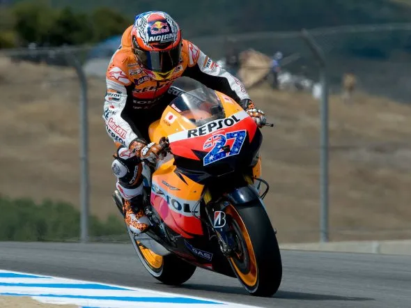 casey stoner friday laguna seca 2011