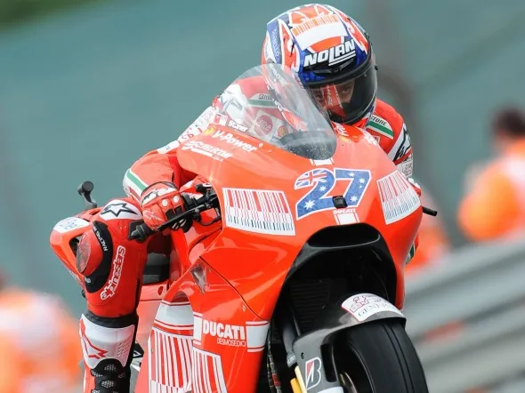 casey stoner friday sachsenring 1