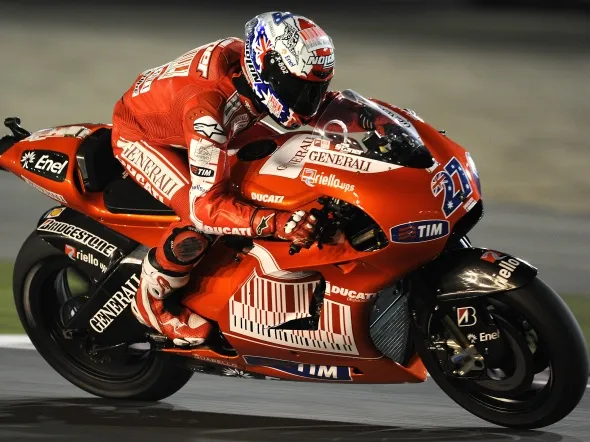 casey stoner losail motogp provelibere2