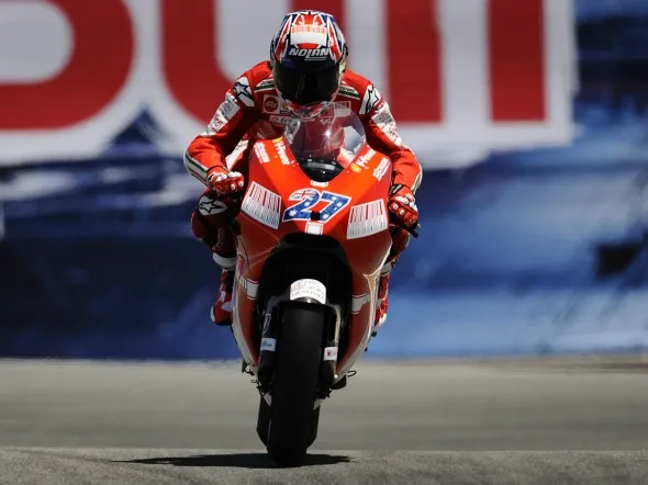 casey stoner motogp laguna seca qualifiche