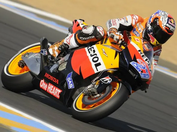 casey stoner motogp lemans friday 1