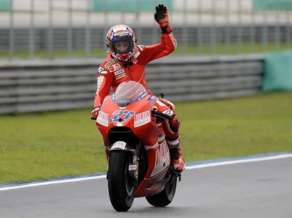 casey stoner motogp sepang gara 2009