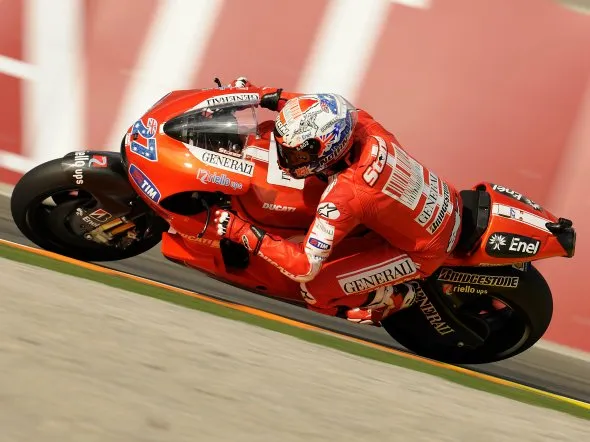 casey stoner motogp valencia prove3
