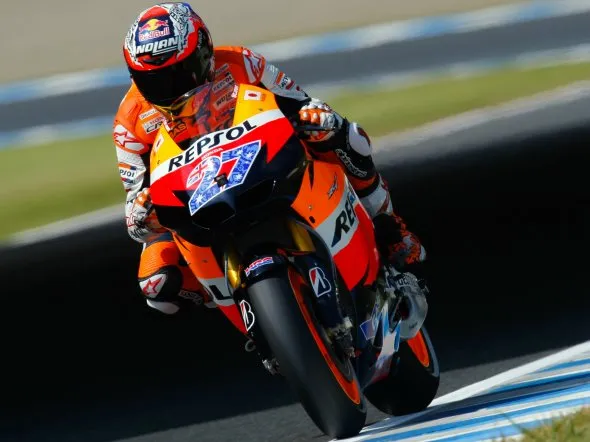 casey stoner post motegi 2011