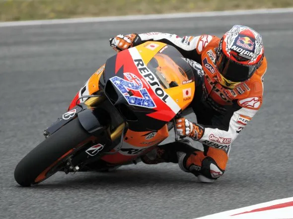 casey stoner prove1 barcellona gp 2011