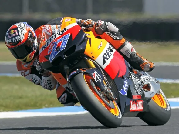 casey stoner prove3 phillip island 2011