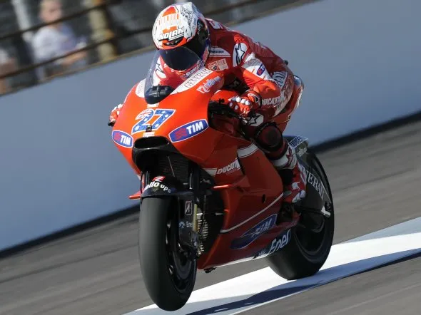 casey stoner qualifiche indianapolis 2010