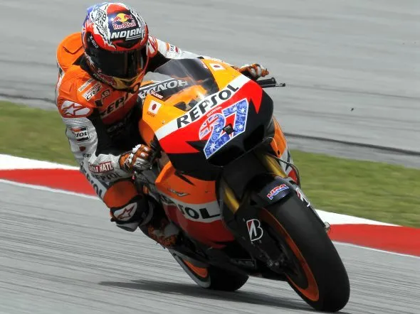 casey stoner qualifiche sepang 2011 1