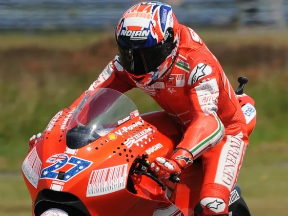 casey stoner sachsenring practice 1