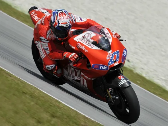 casey stoner sepang1 test 2010
