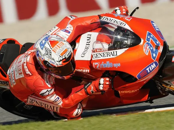 casey stoner valencia 2010