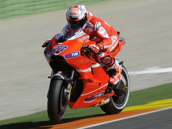 casey stoner valencia qualifiche gp 2010