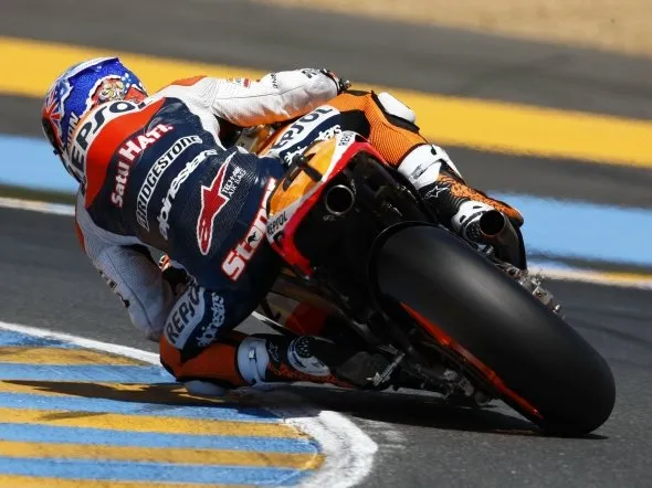 casey stoner warmup 2011 lemans