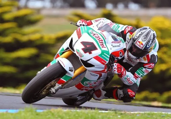 castrol honda test australia 1