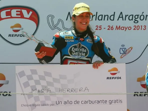 cev moto3 maria herrera win aragon 2