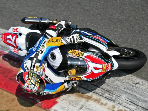 claudio corti parabolica monza test 2009