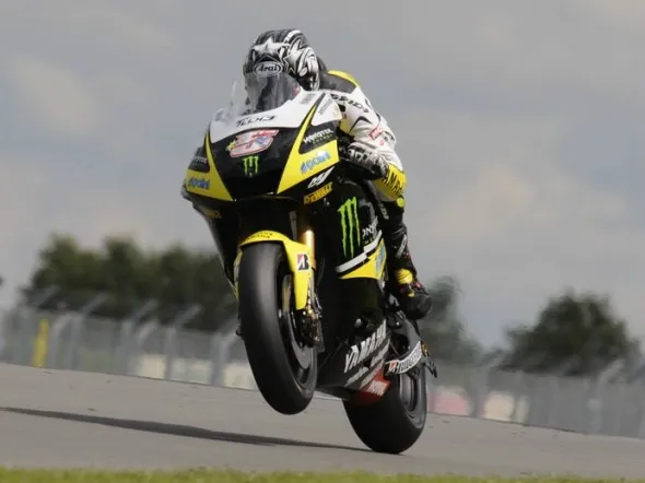 colin edwards donington motogp 2009