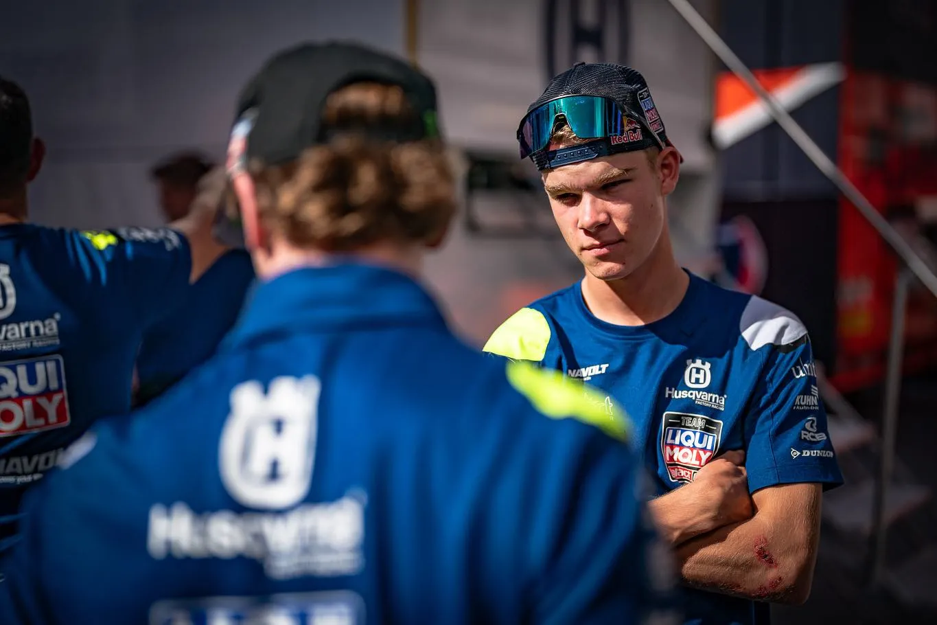 collin veijer moto3 barcellona injury