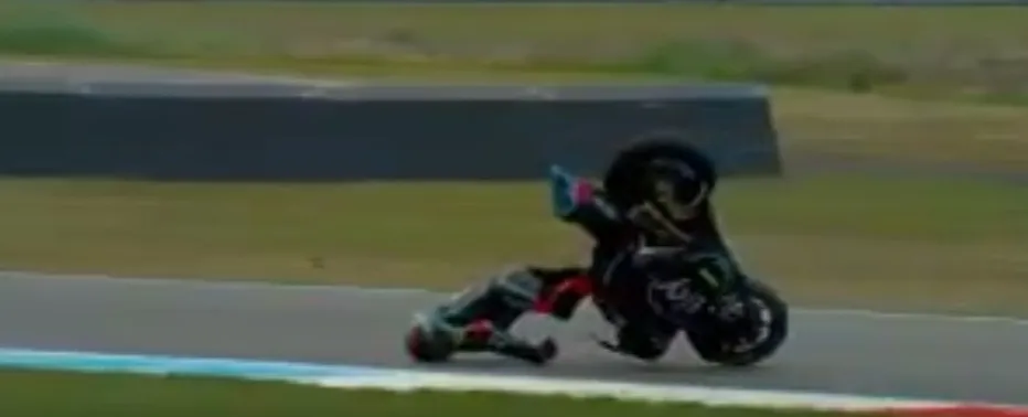 cover pecco bagnaia crash