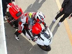daisaku sakai mfj superbike test tsukuba 2009