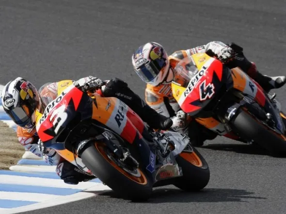 dani pedrosa andrea dovizioso motegi