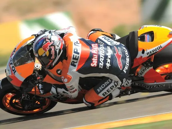 dani pedrosa aragontest 2012