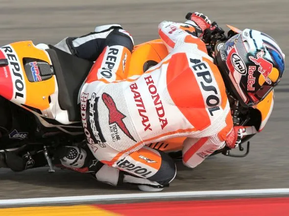 dani pedrosa day1 aragon 2013