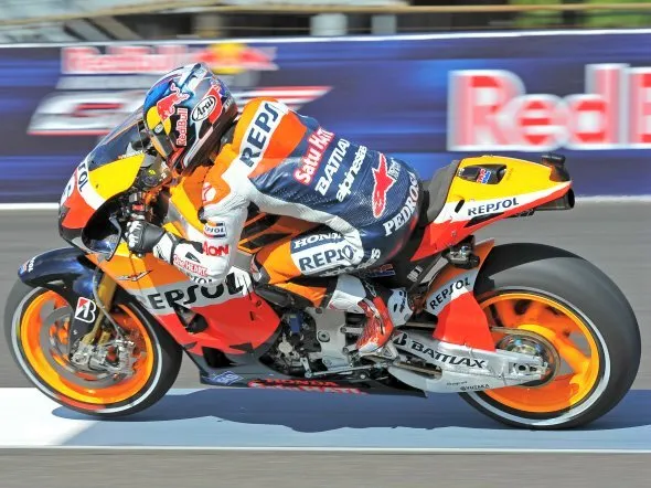 dani pedrosa day1 indianapolis 2012