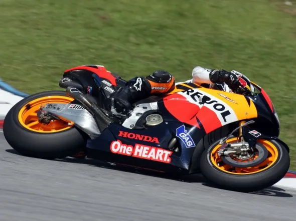 dani pedrosa day1 sepang2 test 1
