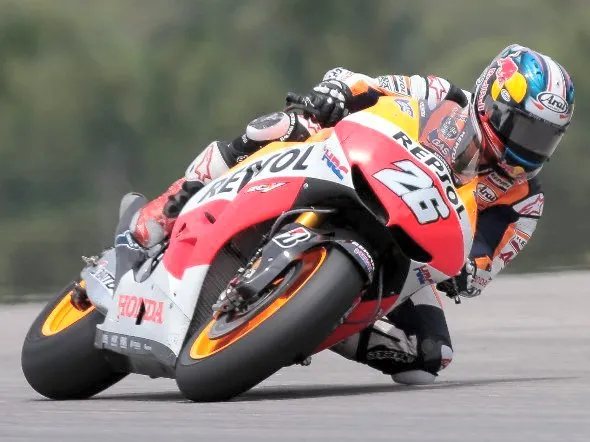 dani pedrosa end test sepang 2 2013 1