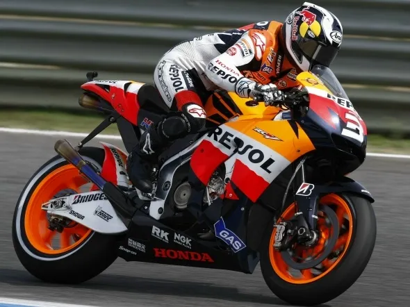 dani pedrosa estoril 2009 honda