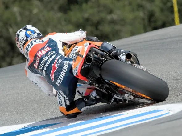 dani pedrosa fp1 laguna seca