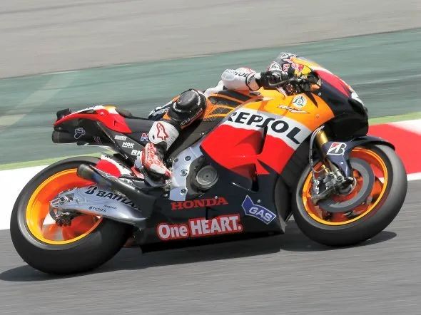 dani pedrosa gara barcellona gp 2012