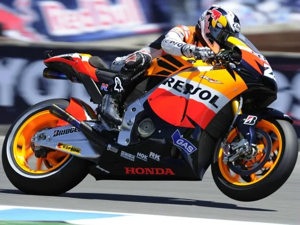 dani pedrosa gara lagunaseca 2010