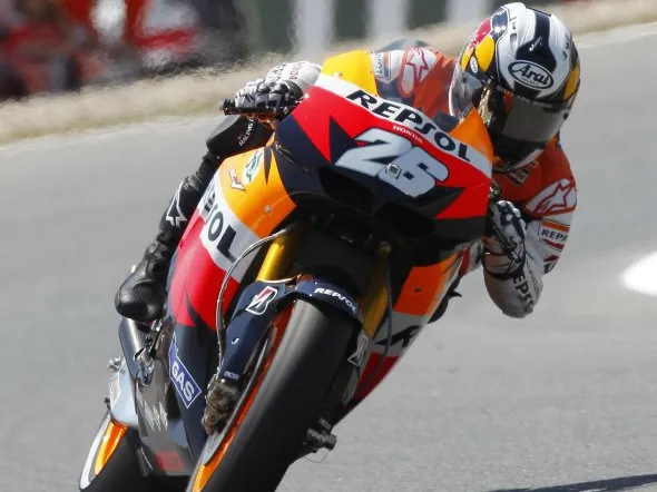 dani pedrosa hrc barcellona 2010 2