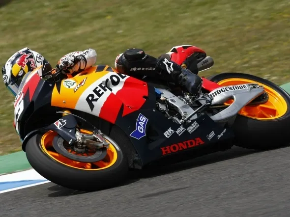 dani pedrosa jerez friday 2010