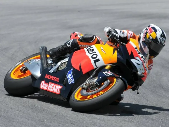dani pedrosa motogp provelibere2 jerez 2011